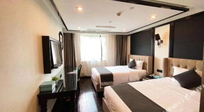 Bed in Xana Hotelle Xiamen Airport Zone Government