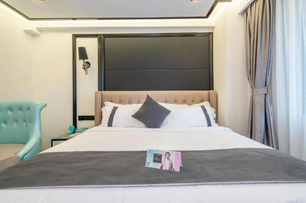 Bed in Xana Hotelle Xiamen Airport Zone Government