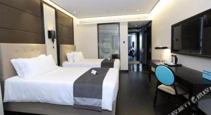 Bed in Xana Hotelle Nanchang Honggutan