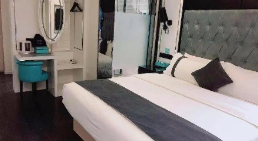 Bed in Xana Hotelle Neijiang City Center Branch