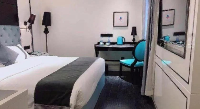 Bed in Xana Hotelle Neijiang City Center Branch