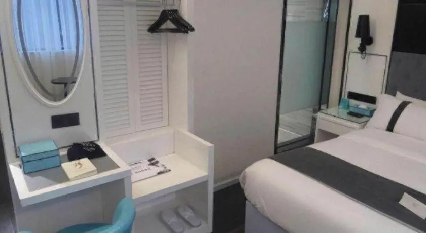 Bed in Xana Hotelle Neijiang City Center Branch