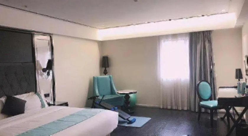 Bed in Xana Hotelle Neijiang City Center Branch