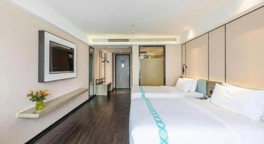 Bed in Xana Lite Guiyang Huaguoyuan Shuangzi Towers