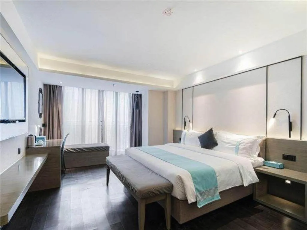 Bed in Xana Lite Guiyang Huaguoyuan Shuangzi Towers