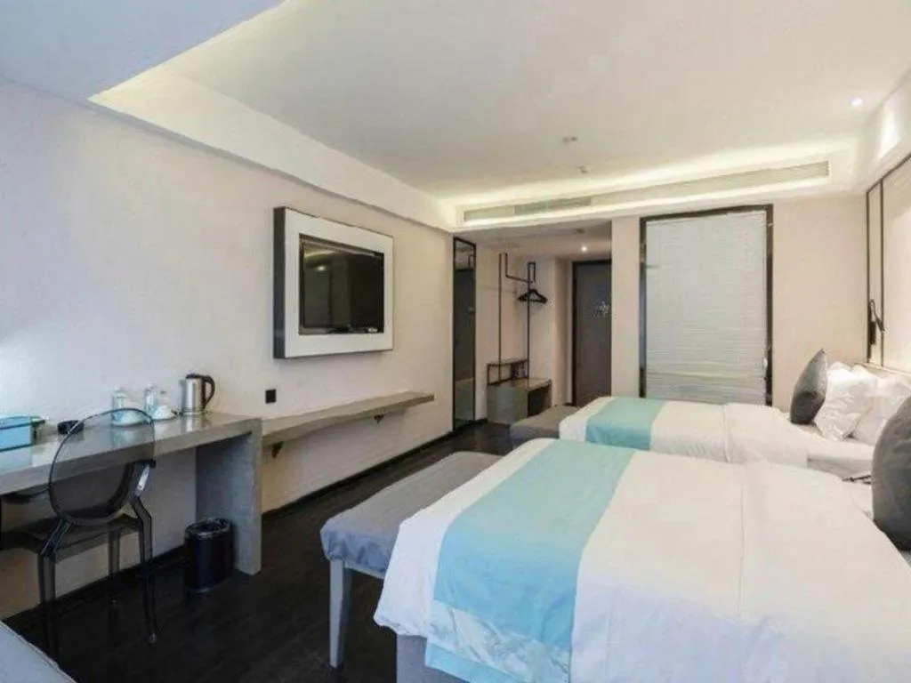 Bed in Xana Lite Guiyang Huaguoyuan Shuangzi Towers