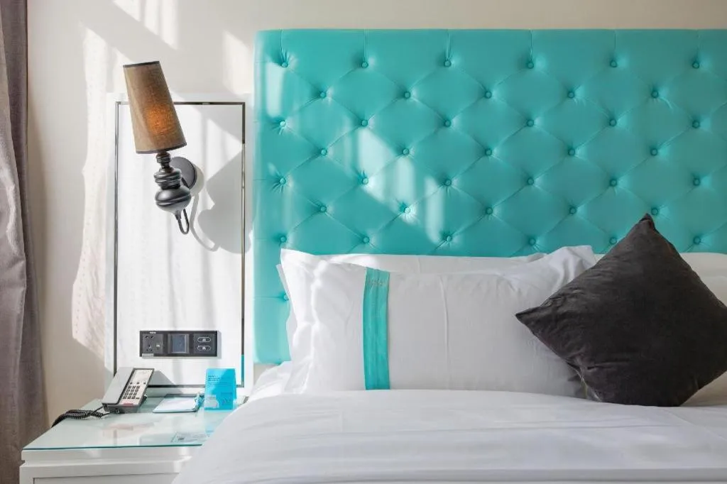 Bed in Xana Hotelle Shijiazhuang Zhongchu Plaza Shizhuang Metro Station