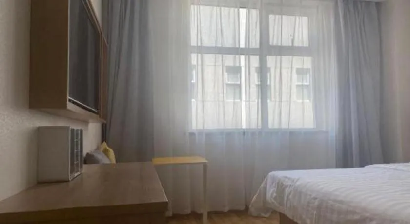 Bed in 7Days Inn Tianjin Airport NO.1 Bridge Branch