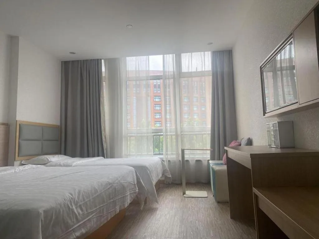 Bed in 7Days Inn Tianjin Airport NO.1 Bridge Branch