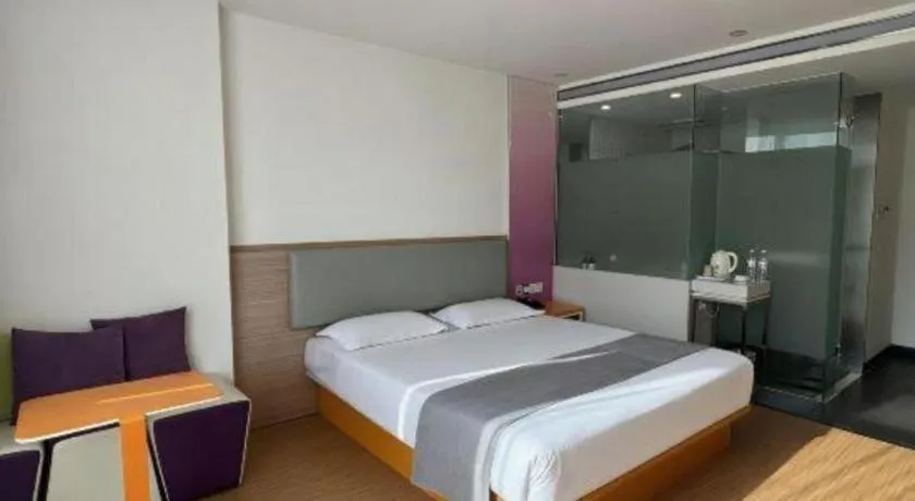 Bed in 7Days Inn Tianjin Airport NO.1 Bridge Branch