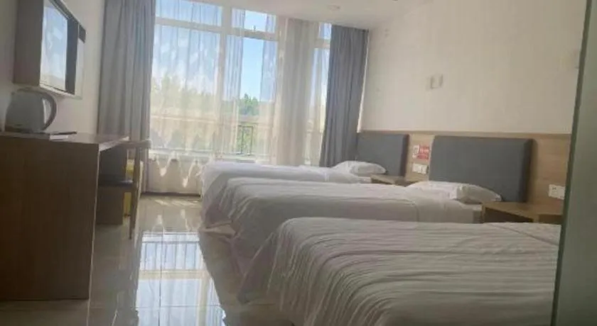 Bed in 7Days Inn Tianjin Airport NO.1 Bridge Branch