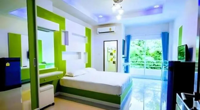 Bed in The Linux Garden Hotel (City Amphur Muang Yala)