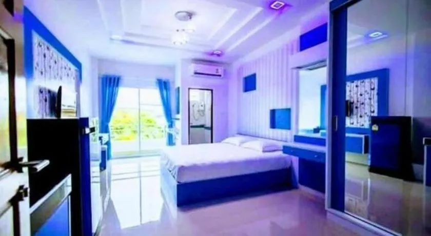Bed in The Linux Garden Hotel (City Amphur Muang Yala)