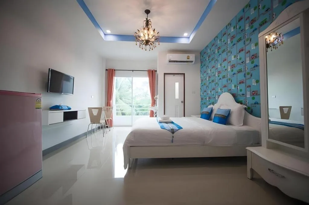 Bed in The Linux Garden Hotel (City Amphur Muang Yala)