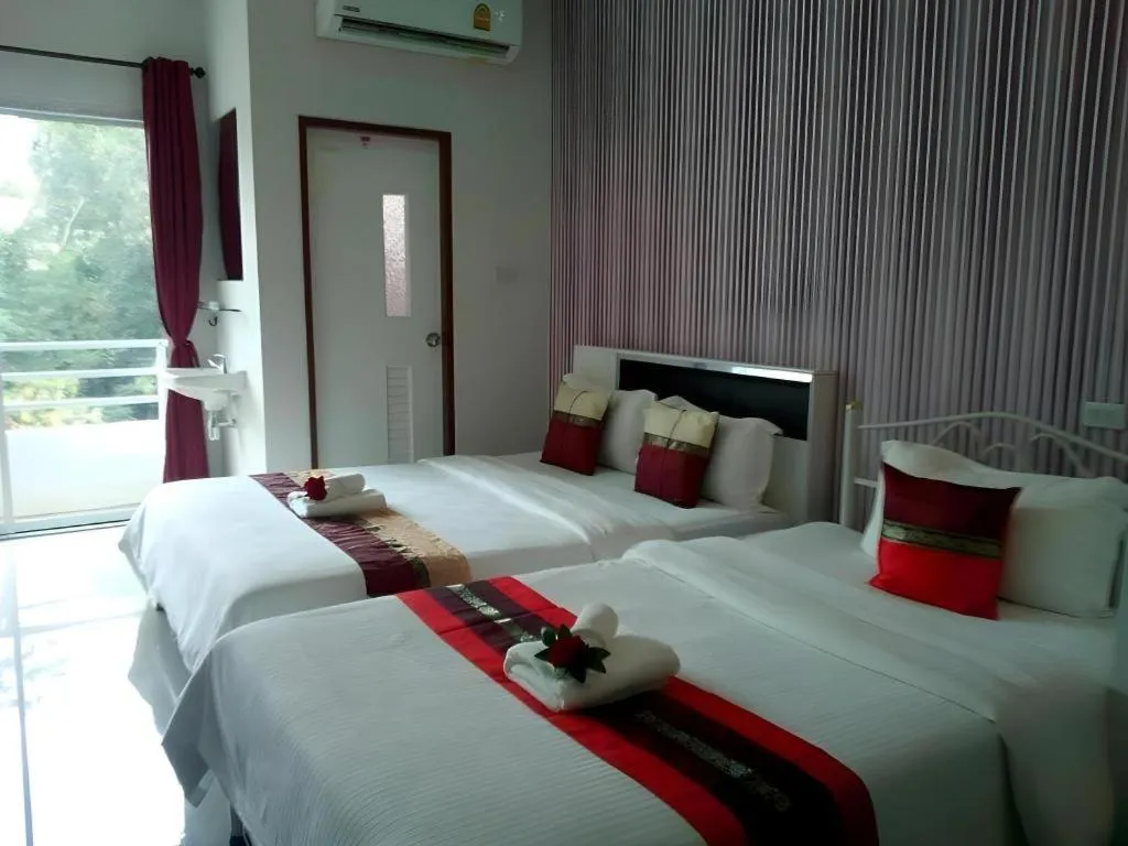 Bed in The Linux Garden Hotel (City Amphur Muang Yala)