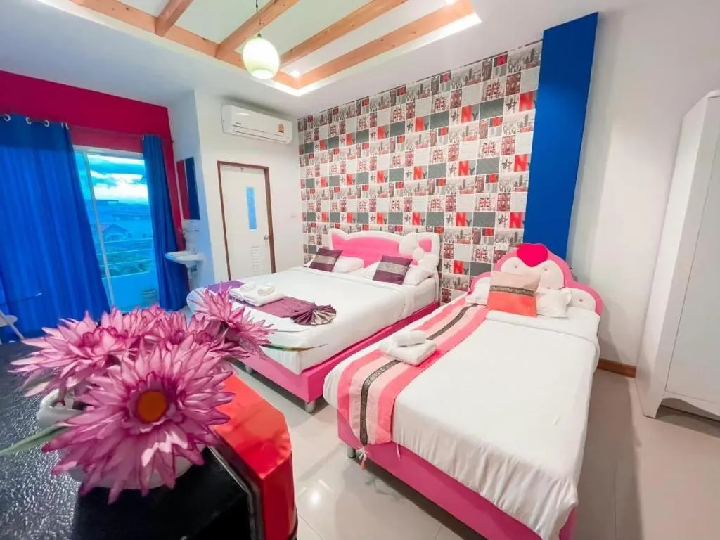 Bed in The Linux Garden Hotel (City Amphur Muang Yala)