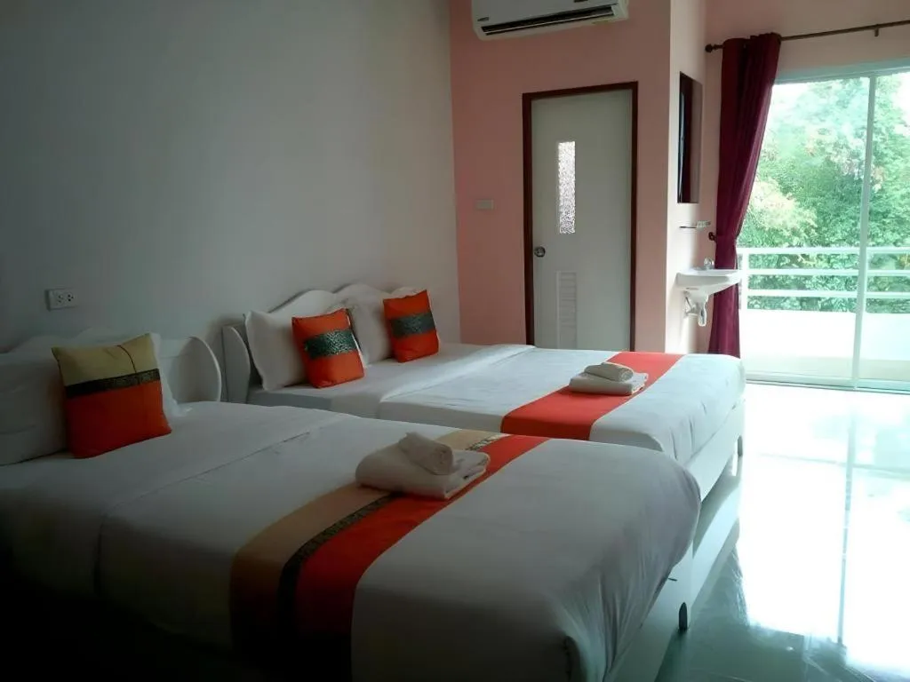 Bed in The Linux Garden Hotel (City Amphur Muang Yala)