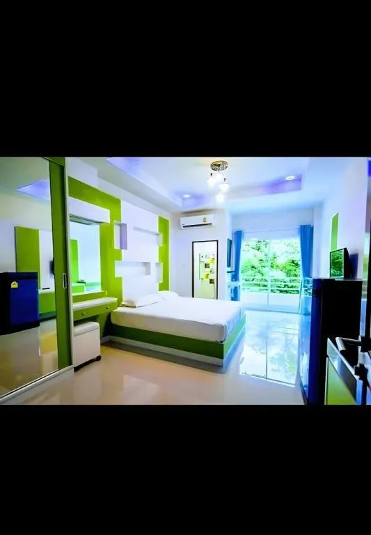 Bed in The Linux Garden Hotel (City Amphur Muang Yala)