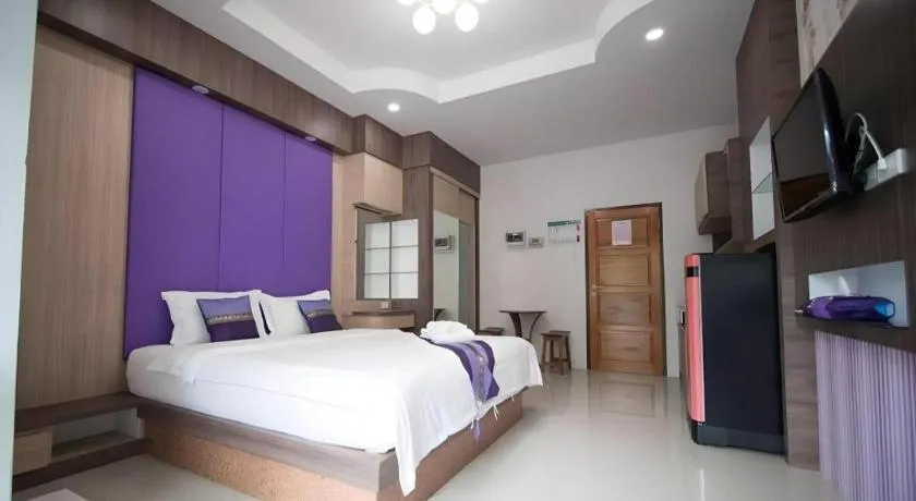 Bed in The Linux Garden Hotel (City Amphur Muang Yala)