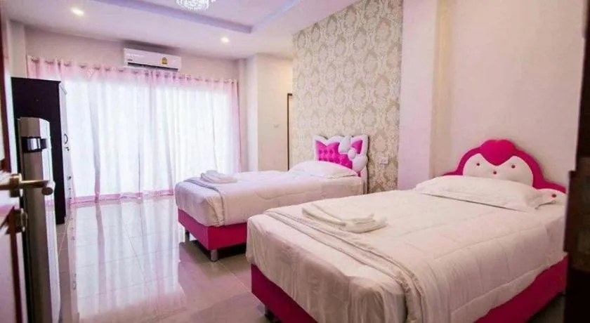 Bed in The Linux Garden Hotel (City Amphur Muang Yala)