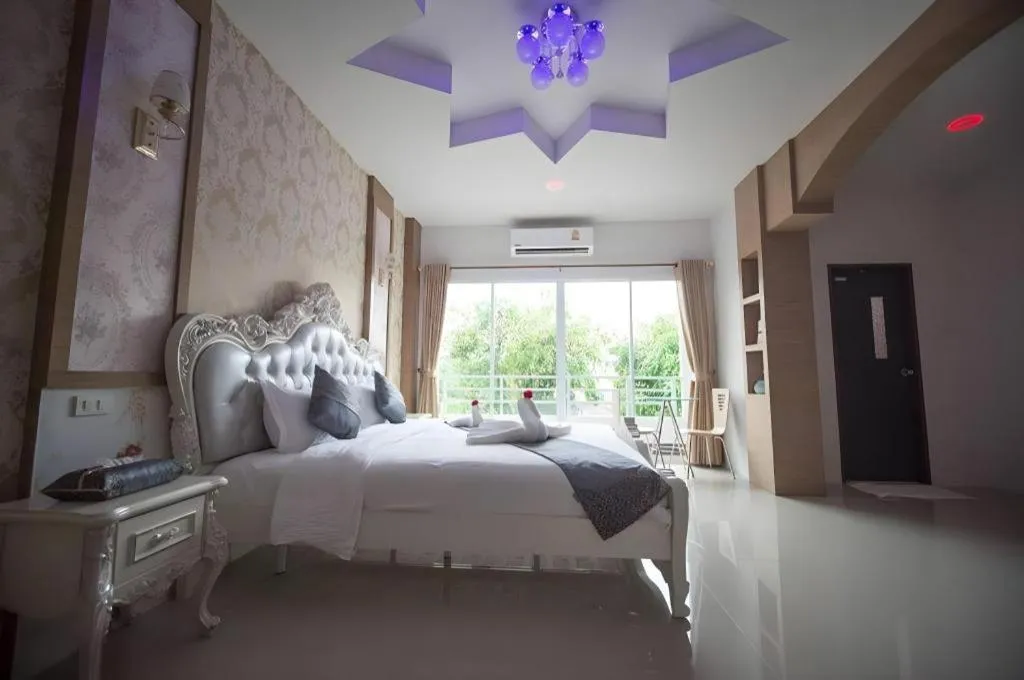 Bed in The Linux Garden Hotel (City Amphur Muang Yala)