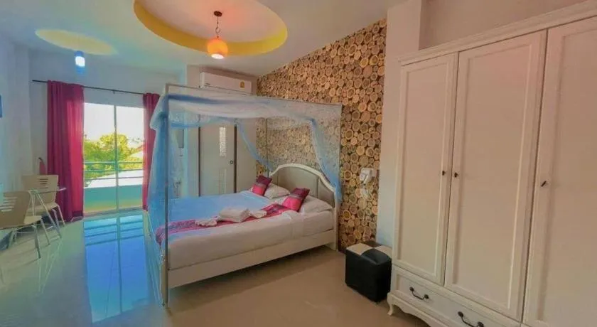 Bed in The Linux Garden Hotel (City Amphur Muang Yala)