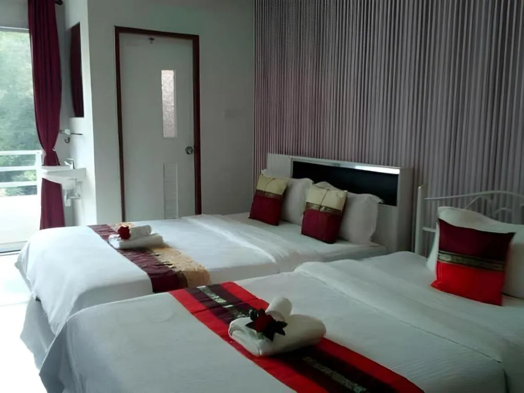 Bed in The Linux Garden Hotel (City Amphur Muang Yala)