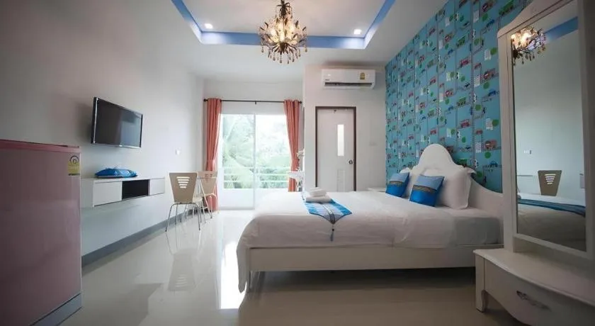 Bed in The Linux Garden Hotel (City Amphur Muang Yala)