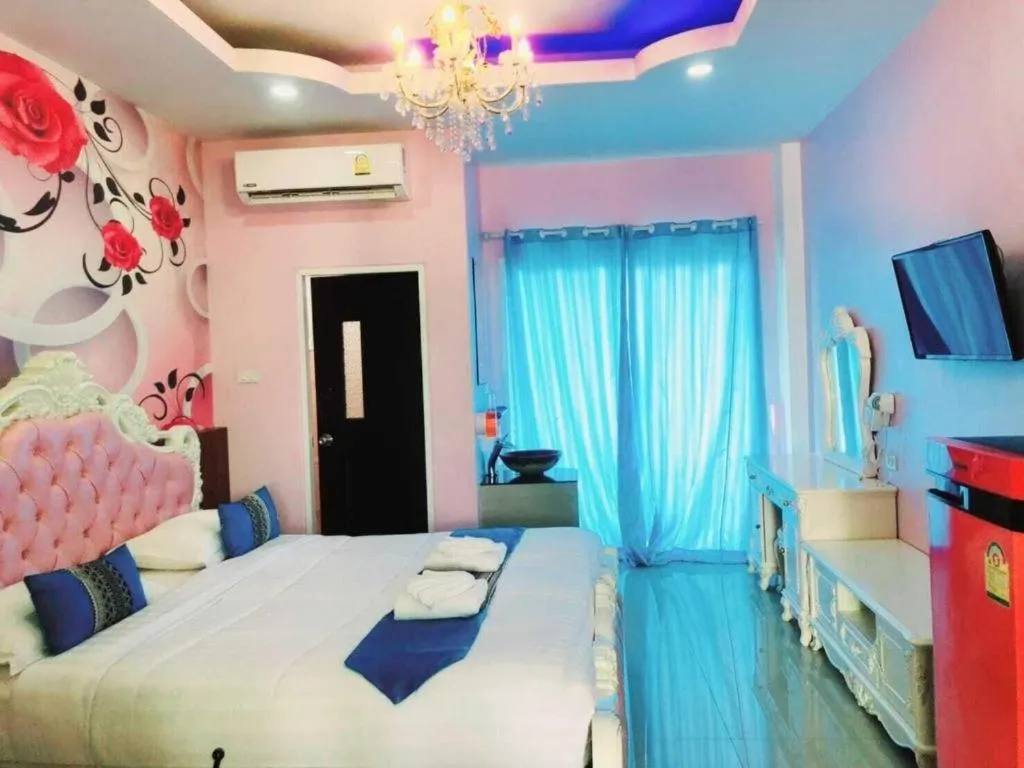 Bed in The Linux Garden Hotel (City Amphur Muang Yala)