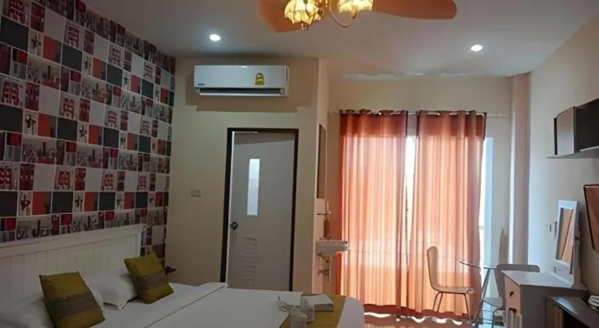 Bed in The Linux Garden Hotel (City Amphur Muang Yala)