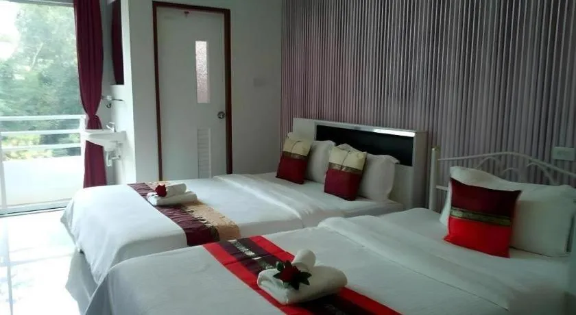 Bed in The Linux Garden Hotel (City Amphur Muang Yala)