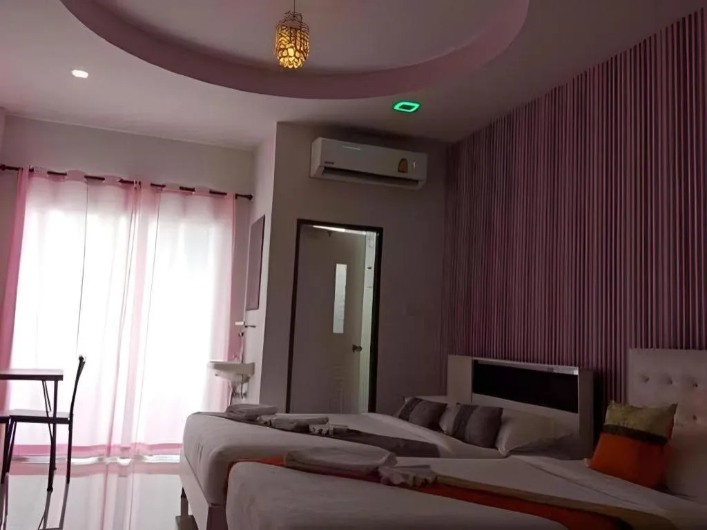 Bed in The Linux Garden Hotel (City Amphur Muang Yala)