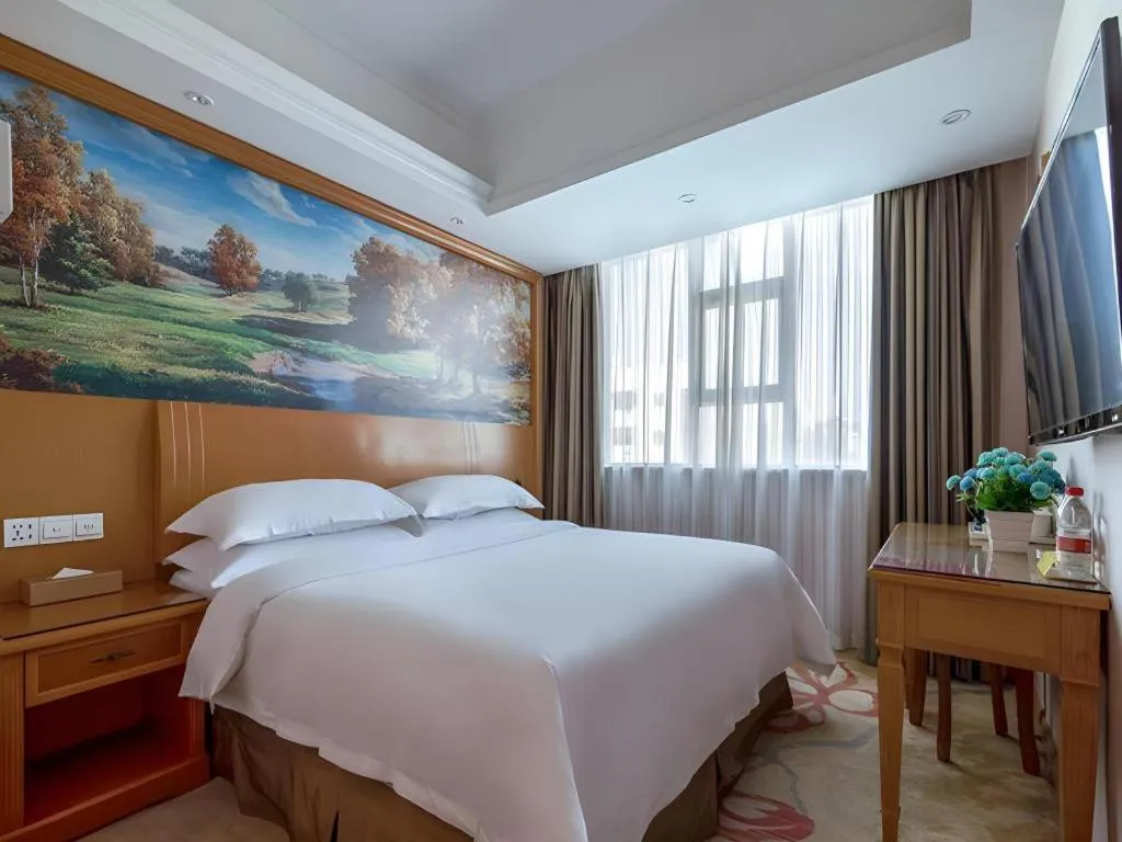 Bed in Vienna Hotel Changsha Wuyi Avenue Railway Station