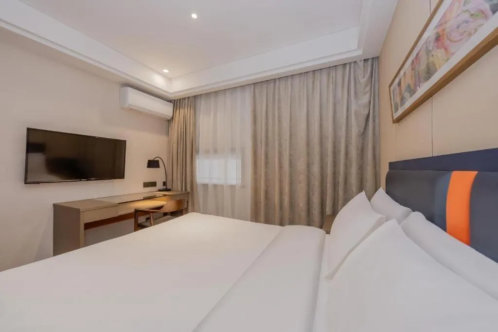 Bed in Yitel Shanghai Hongqiao Railway Station National Convention and Exhibition Center