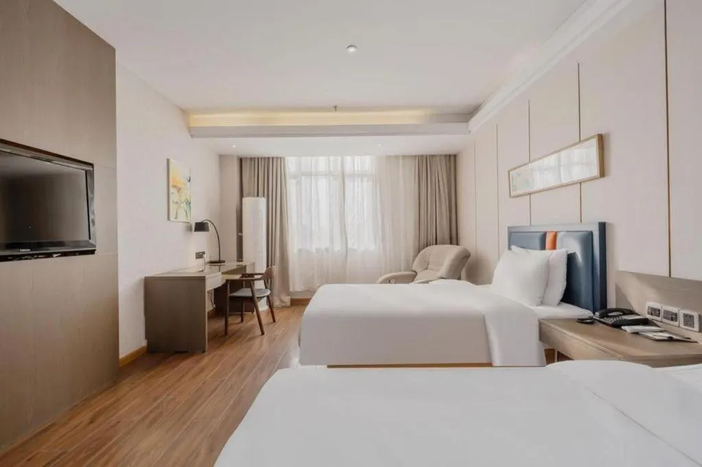 Bed in Yitel Shanghai Hongqiao Railway Station National Convention and Exhibition Center