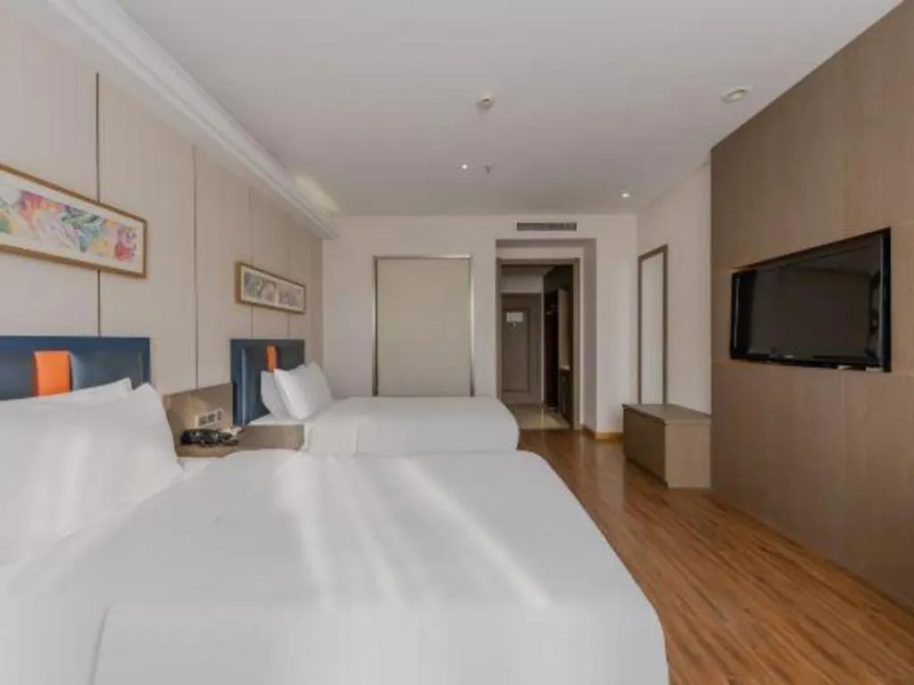 Bed in Yitel Shanghai Hongqiao Railway Station National Convention and Exhibition Center