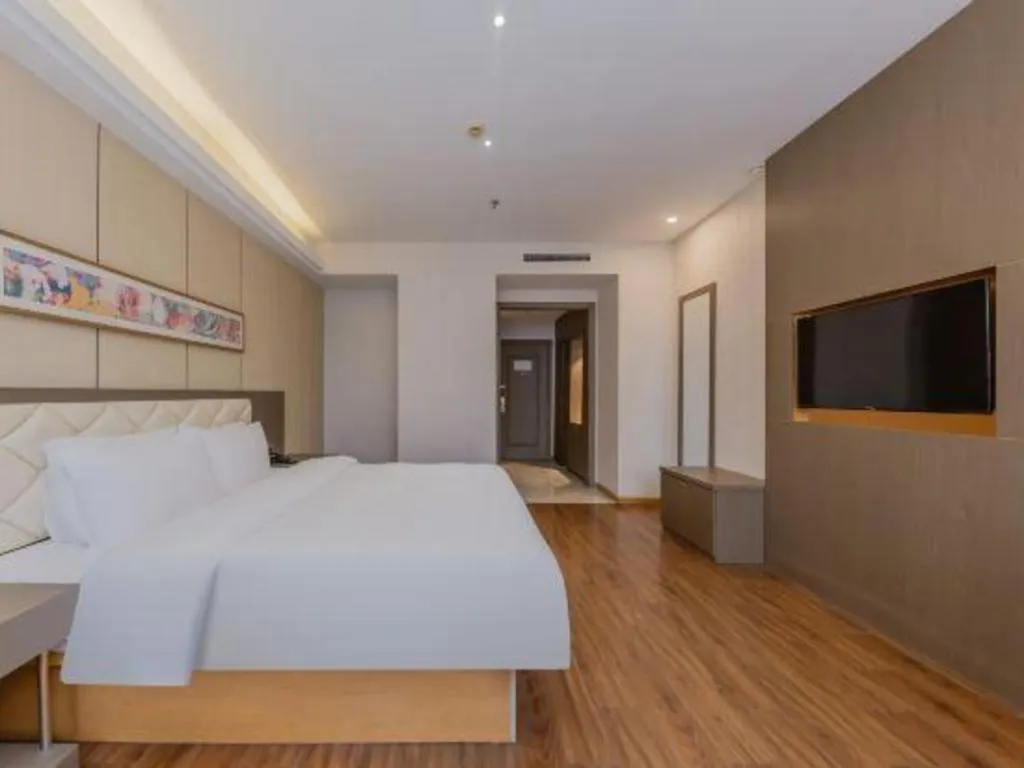 Bed in Yitel Shanghai Hongqiao Railway Station National Convention and Exhibition Center