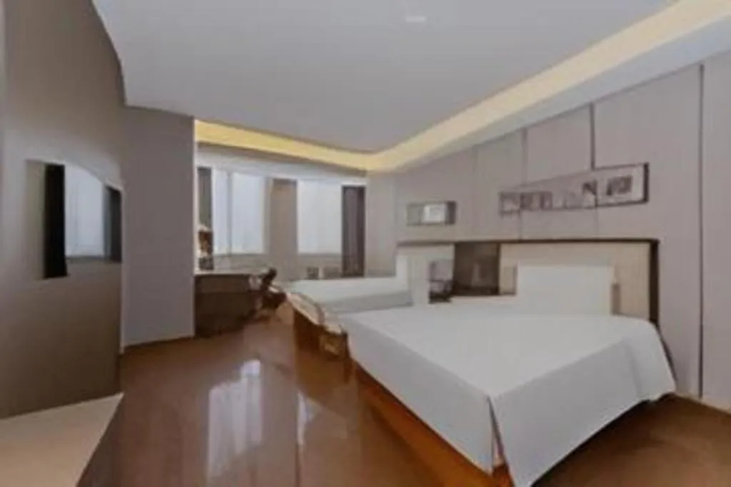 Bed in Yitel Shanghai Hongqiao Railway Station National Convention and Exhibition Center