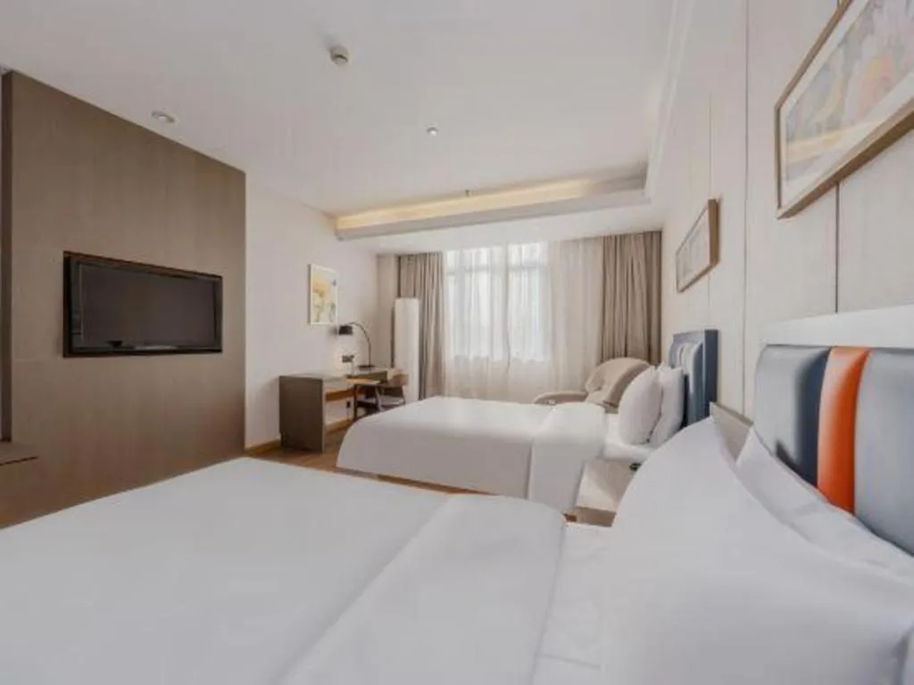 Bed in Yitel Shanghai Hongqiao Railway Station National Convention and Exhibition Center