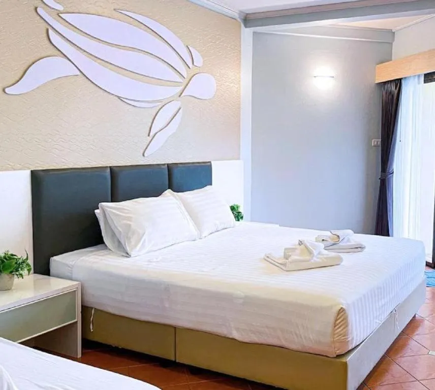 Bed in The Bed Vacation Rajamangala Hotel