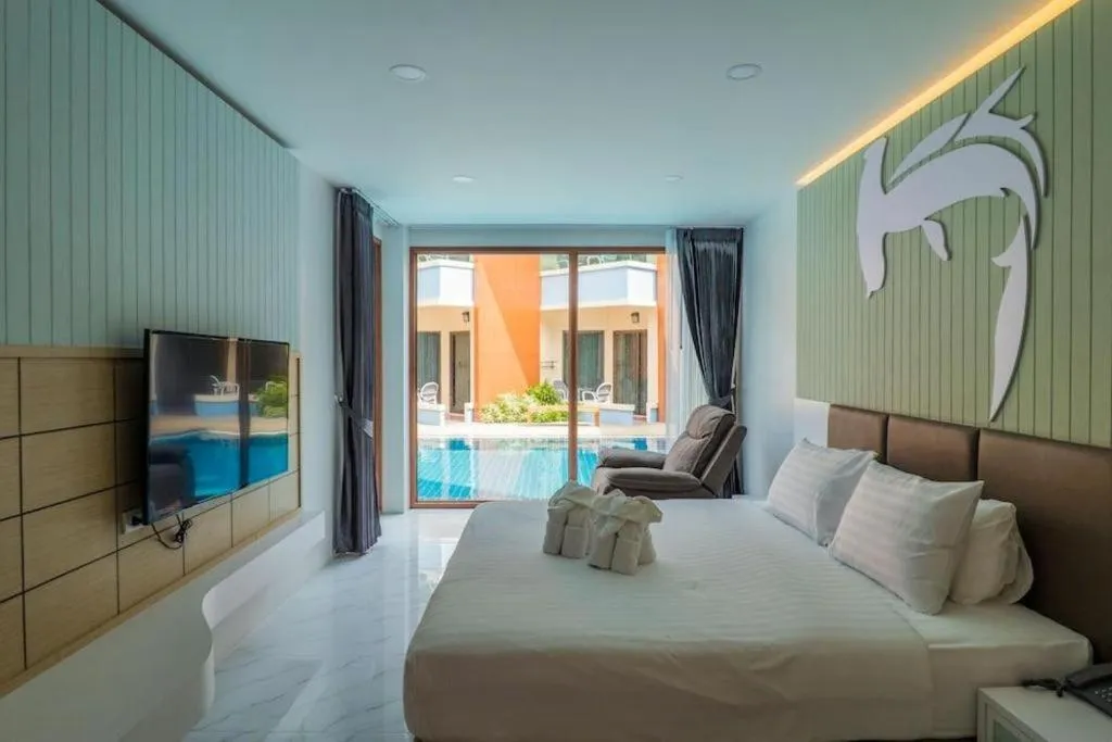 Bed in The Bed Vacation Rajamangala Hotel