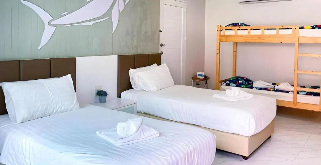 Bed in The Bed Vacation Rajamangala Hotel