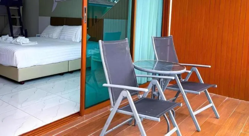 Bed in The Bed Vacation Rajamangala Hotel