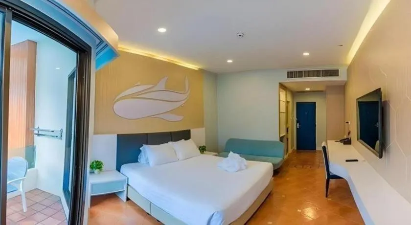 Bed in The Bed Vacation Rajamangala Hotel