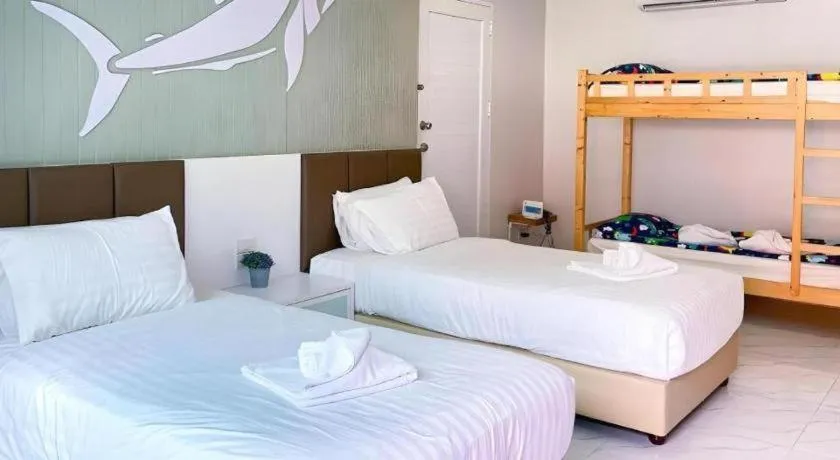 Bed in The Bed Vacation Rajamangala Hotel