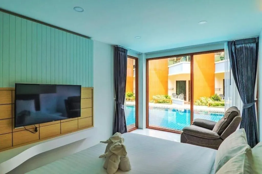 Bed in The Bed Vacation Rajamangala Hotel