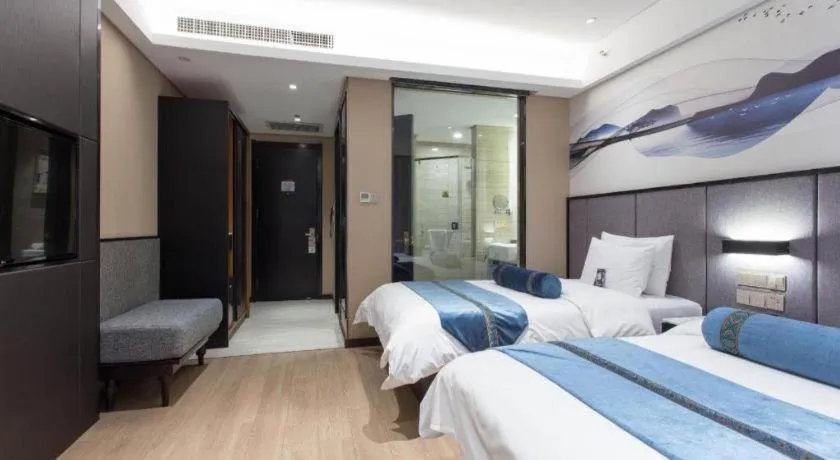 Bed in Yitel Shenyang Hunnan Olympic Sports Center Wanda Plaza