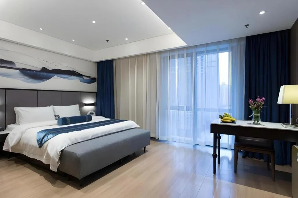 Bed in Yitel Shenyang Hunnan Olympic Sports Center Wanda Plaza