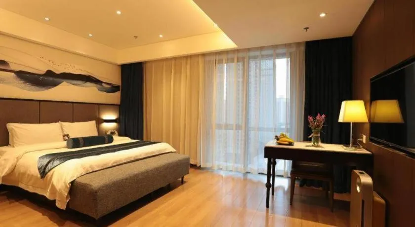 Bed in Yitel Shenyang Hunnan Olympic Sports Center Wanda Plaza