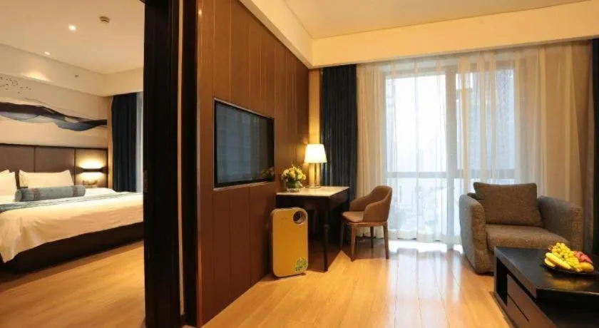 Bed in Yitel Shenyang Hunnan Olympic Sports Center Wanda Plaza